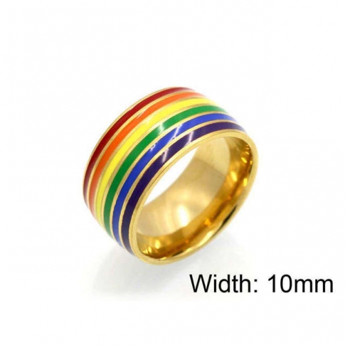 Wholesale Stainless Steel 316L Multi-Color Ring Sets NO.#SJ18R0096