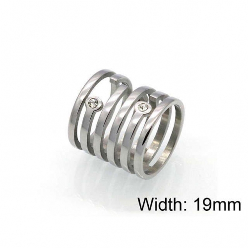 Wholesale Stainless Steel 316L Hollow Rings NO.#SJ18R0113