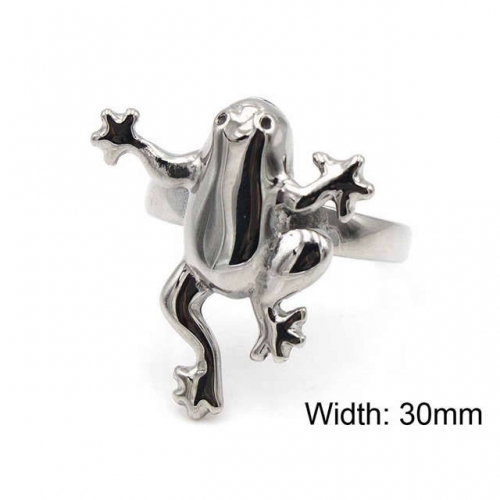BC Wholesale Jewelry Stainless Steel 316L Animal Shape Rings NO.#SJ17R0140