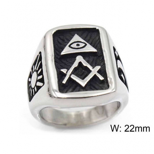 BC Jewelry Stainless Steel 316L Religion Rings NO.#SJ17R0138