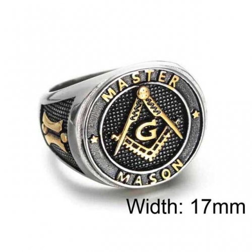 BC Jewelry Stainless Steel 316L Religion Rings NO.#SJ19R022