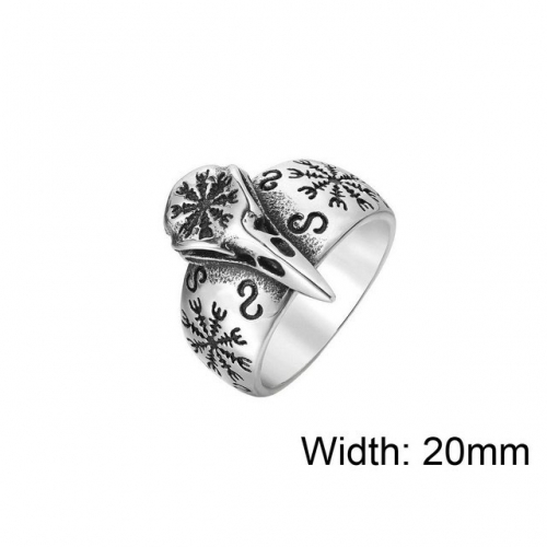 BC Wholesale Jewelry Stainless Steel 316L Animal Shape Rings NO.#SJ15R038