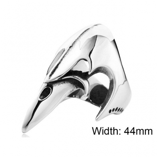 BC Wholesale Jewelry Stainless Steel 316L Animal Shape Rings NO.#SJ14R139