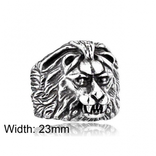 BC Wholesale Jewelry Stainless Steel 316L Animal Shape Rings NO.#SJ14R045