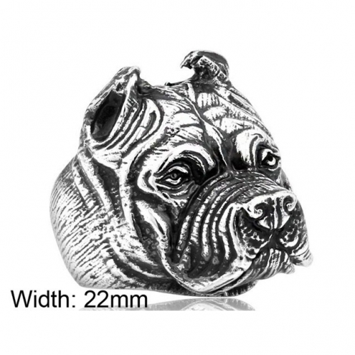 BC Wholesale Jewelry Stainless Steel 316L Animal Shape Rings NO.#SJ14R133