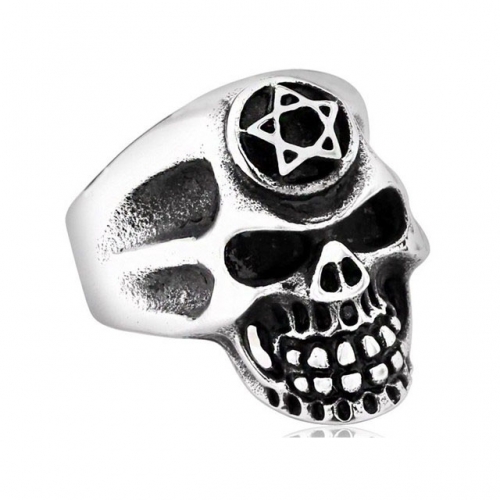 BC Jewelry Wholesale Stainless Steel 316L Skull Rings NO.#SJ14R200