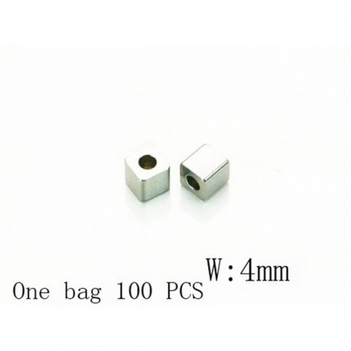 Wholesale Stainless Steel 316L Square Beads Fitting NO.#BC70A1138KLE