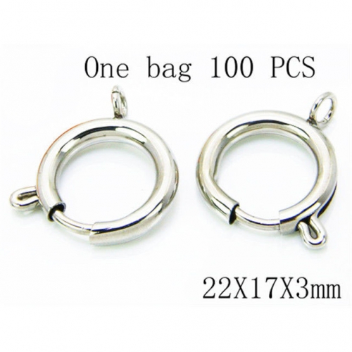 Wholesale Stainless Steel 316L Closed Jump Ring Fittings NO.#BC70A0147ILZZ