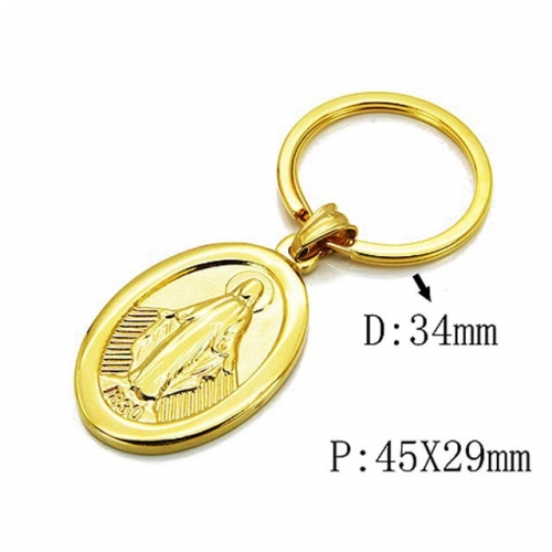 Wholesale Stainless Steel 316L Fashion Keychain NO.#BC64A0104HEE