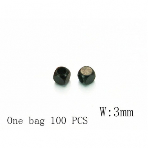 Wholesale Stainless Steel 316L Square Beads Fitting NO.#BC70A1133KLD