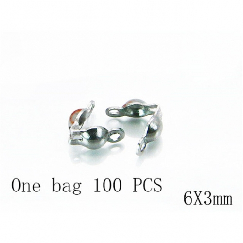 Wholesale Stainless Steel 316L Earrings Fitting NO.#BC70A0617HSS