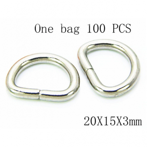 Wholesale Stainless Steel 316L Closed Jump Ring Fittings NO.#BC70A0192JLZ