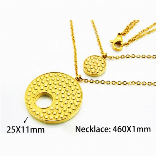 Wholesale Stainless Steel 316L Necklace (Popular) NO.#BC54N0328NL