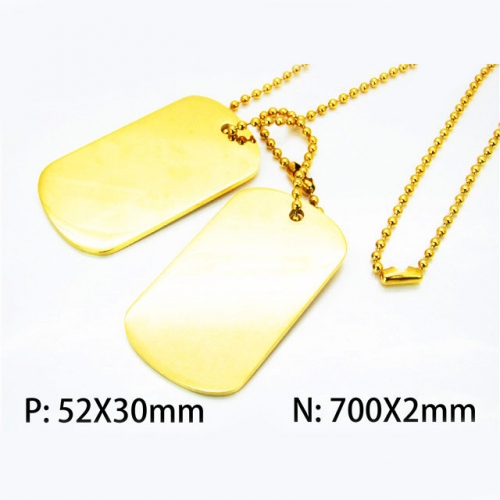 Wholesale Stainless Steel 316L Necklace (Popular) NO.#BC09N0213HJE