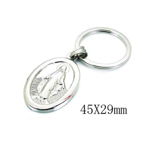 Wholesale Stainless Steel 316L Fashion Keychain NO.#BC64P0107OG