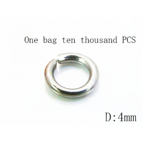 Wholesale Stainless Steel 316L Closed Jump Ring Fittings NO.#BC70A0237LZZ