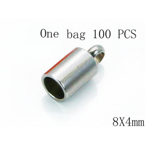 Wholesale Stainless Steel 316L Crimps and Cord Ends Fittings NO.#BC70A0375IOZ