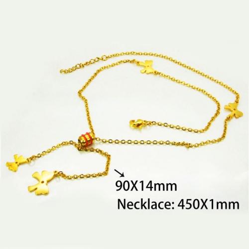 Wholesale Stainless Steel 316L Necklace (Popular) NO.#BC76N0383LLY