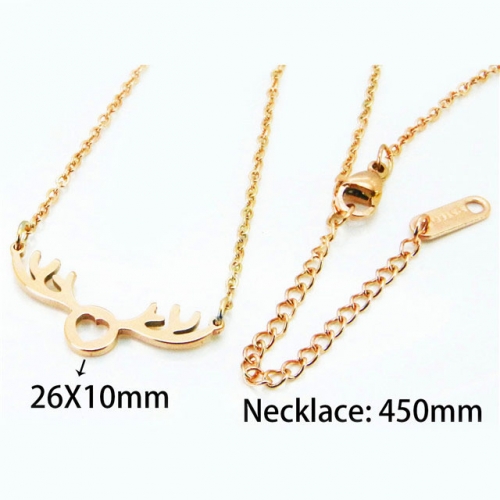 Wholesale Stainless Steel 316L Necklace (Popular) NO.#BC76N0501KR