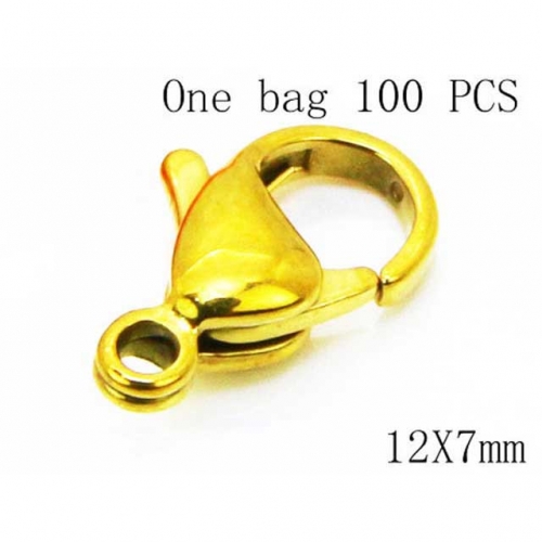 Wholesale Stainless Steel 316L Lobster Claw Clasp NO.#BC70A0103KLZ