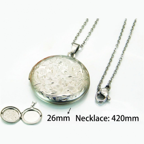 Wholesale Stainless Steel 316L Necklace (Popular) NO.#BC92N0044JL