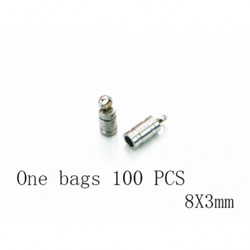 Wholesale Stainless Steel 316L Crimps and Cord Ends Fittings NO.#BC70A0735JDD