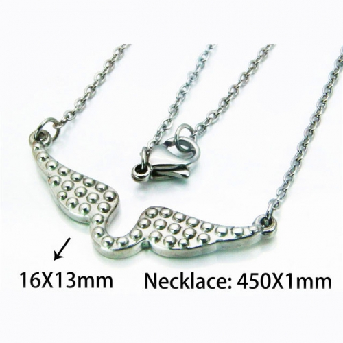Wholesale Stainless Steel 316L Necklace (Popular) NO.#BC54N0321KE