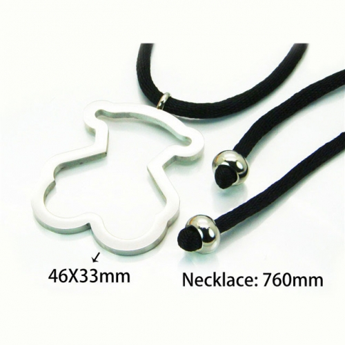 Wholesale Stainless Steel 316L Animal Style Necklace NO.#BC90N0005OT