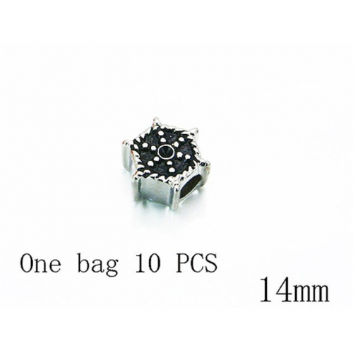 Wholesale Stainless Steel 316L Fashion Beads Fitting NO.#BC70A0829JAA