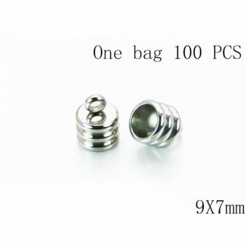 Wholesale Stainless Steel 316L Crimps and Cord Ends Fittings NO.#BC70A0436MQQ