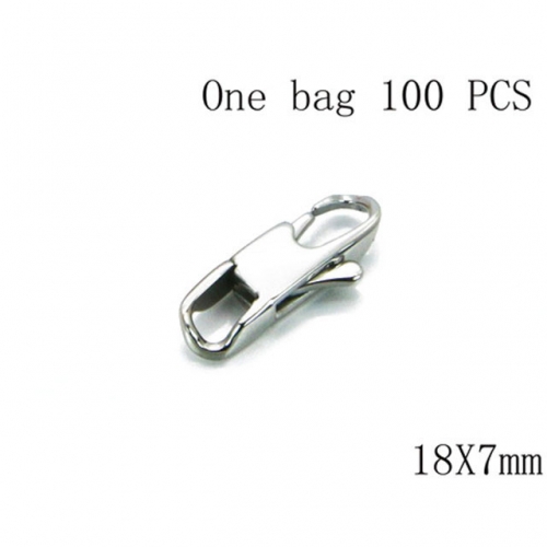 Wholesale Stainless Steel 316L Lobster Claw Clasp NO.#BC70A0465JLQ