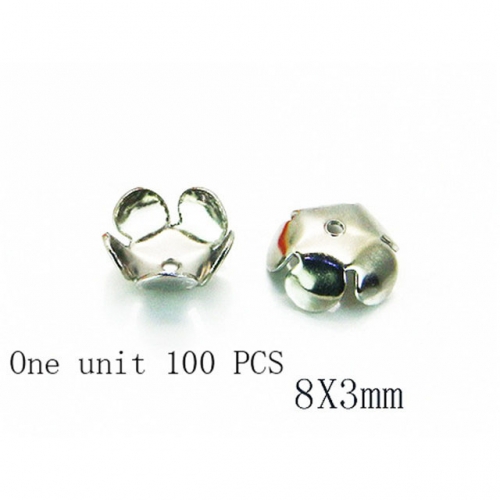 Wholesale Stainless Steel 316L Bead Caps or Pendant Caps Fittings NO.#BC70A1204HLW