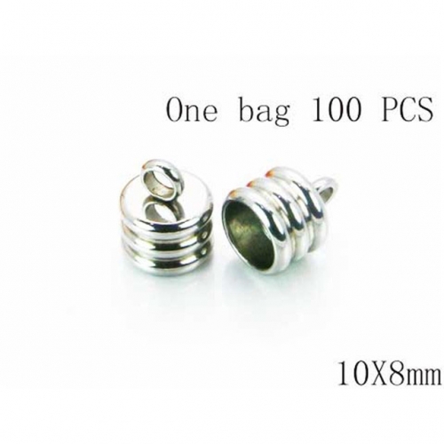 Wholesale Stainless Steel 316L Crimps and Cord Ends Fittings NO.#BC70A0435NZZ