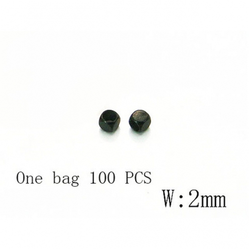 Wholesale Stainless Steel 316L Square Beads Fitting NO.#BC70A1131KLD