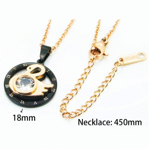 Wholesale Stainless Steel 316L Animal Style Necklace NO.#BC76N0494K5Z