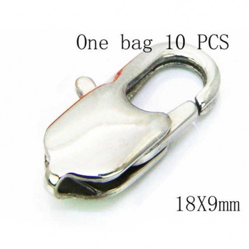 Wholesale Stainless Steel 316L Lobster Claw Clasp NO.#BC70A0105HMZ