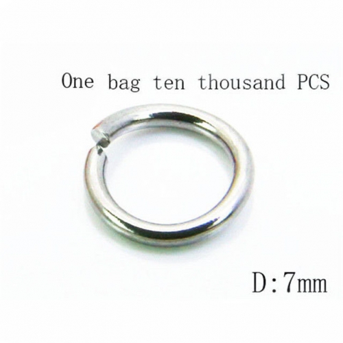 Wholesale Stainless Steel 316L Closed Jump Ring Fittings NO.#BC70A0239MZZ