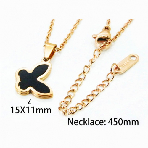 Wholesale Stainless Steel 316L Animal Style Necklace NO.#BC76N0485KL