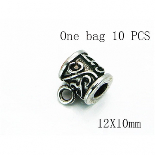 Wholesale Stainless Steel 316L Fashion Beads Fitting NO.#BC70A1084JAY