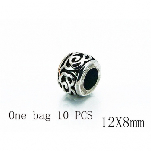 Wholesale Stainless Steel 316L Fashion Beads Fitting NO.#BC70A0819JTT