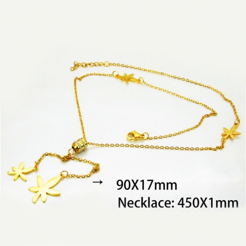 Wholesale Stainless Steel 316L Necklace (Popular) NO.#BC76N0371LLS
