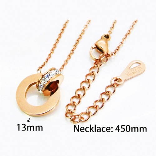 Wholesale Stainless Steel 316L Necklace (Popular) NO.#BC76N0475PW