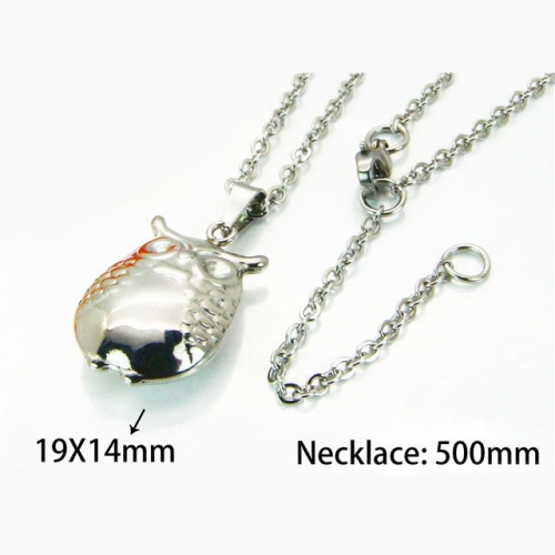 Wholesale Stainless Steel 316L Animal Style Necklace NO.#BC92N0003JOW