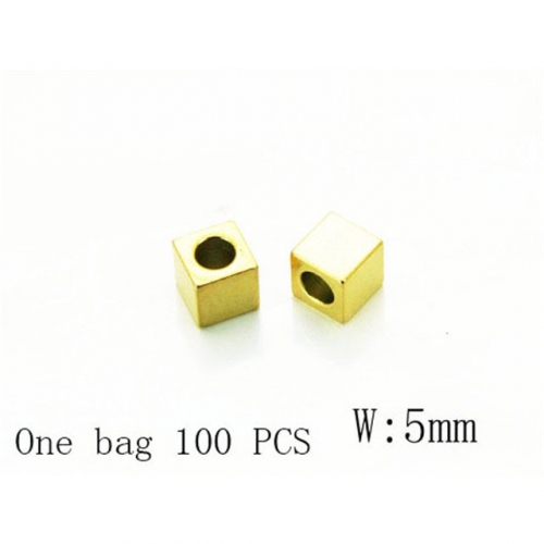 Wholesale Stainless Steel 316L Square Beads Fitting NO.#BC70A1143KLD