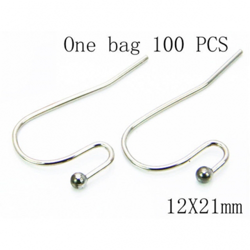 Wholesale Stainless Steel 316L Earrings Fitting NO.#BC70A0093HLZ