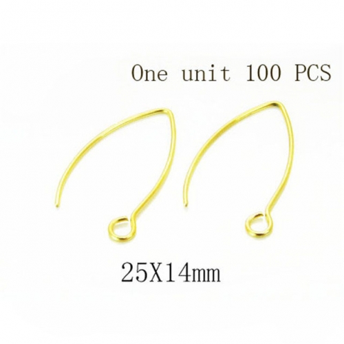 Wholesale Stainless Steel 316L Earrings Fitting NO.#BC70A1315KLE