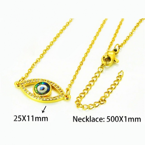 Wholesale Stainless Steel 316L Necklace (Religion Pendant) NO.#BC54N0567HHX