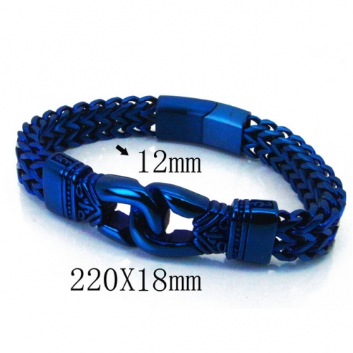 Wholesale Stainless Steel 316L Men's Bracelet NO.#BC55B0715IIC