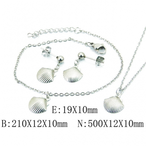 Wholesale Stainless Steel 316L Jewelry Popular Sets NO.#BC59B1669LU