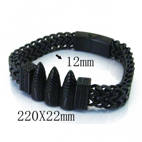 Wholesale Stainless Steel 316L Men's Bracelet NO.#BC55B0717IIG